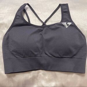 Women’s Best Power Seamless Sports Bra Charcoal (S)